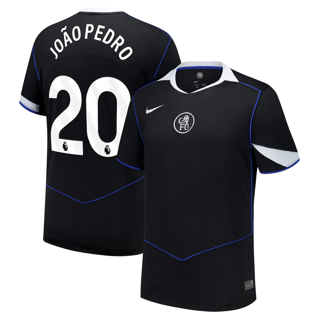 João Pedro Chelsea 2025/26 Third Jersey - Black