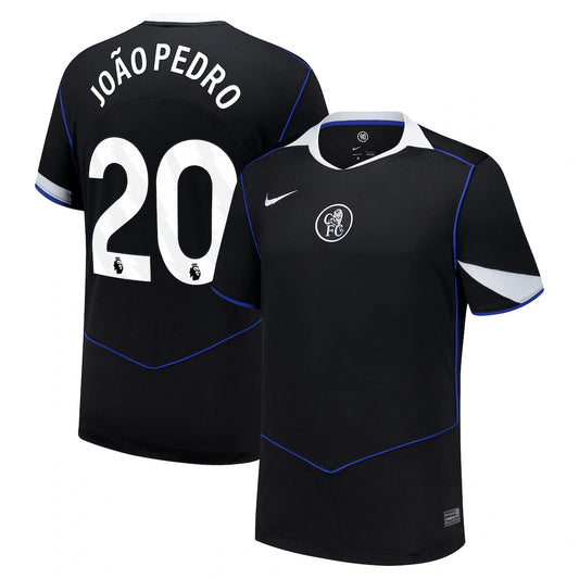 João Pedro Chelsea 2025/26 Third Jersey - Black