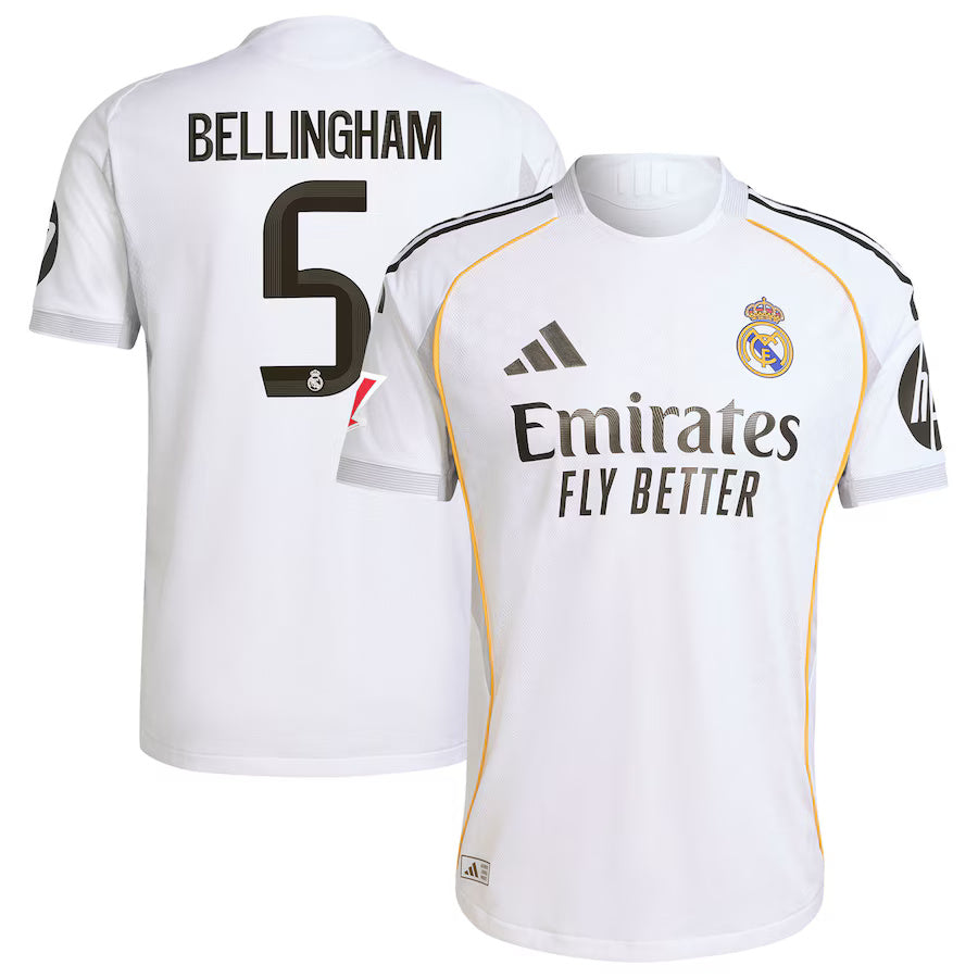 Jude Bellingham Real Madrid 25/26 Home Jersey