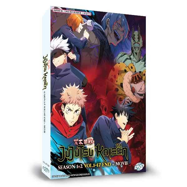 Jujutsu Kaisen DVD Complete Season 1 + 2 English Dubbed