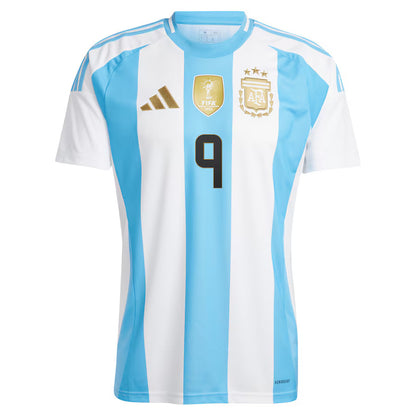 New Argentina Home Soccer Jersey 2024 Men Julián Álvarez