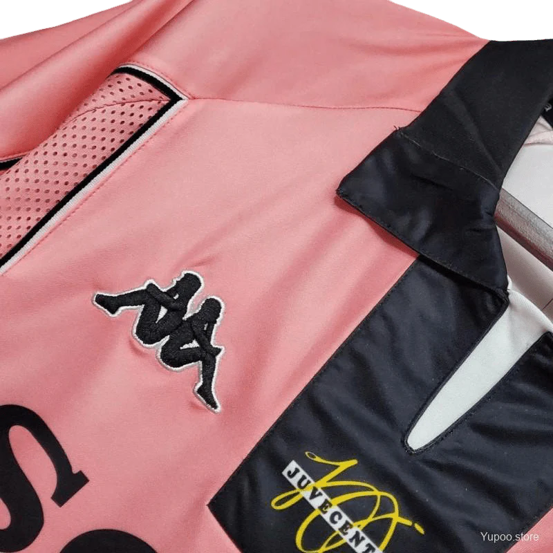 Juventus 1997/1998 Pink Jersey  Retro Jersey