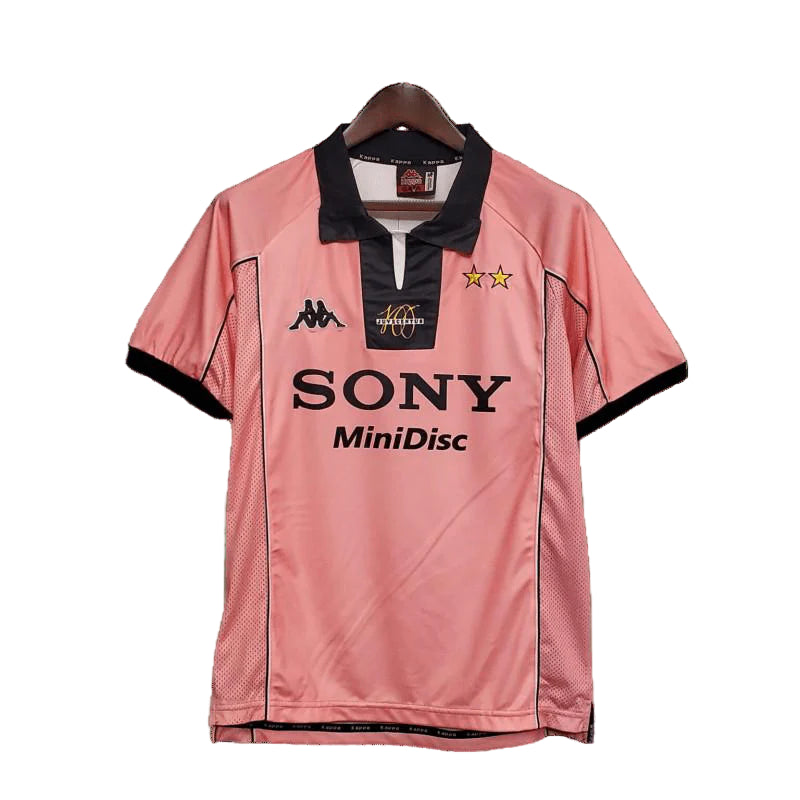 Juventus 1997/1998 Pink Jersey  Retro Jersey