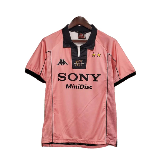 Juventus 1997/1998 Pink Jersey  Retro Jersey