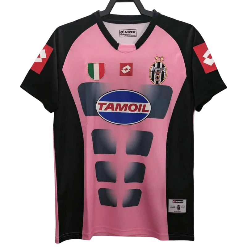 Juventus 2002/2003 Pink Goalkeeper Jersey Retro Jersey