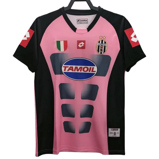 Juventus 2002/2003 Pink Goalkeeper Jersey Retro Jersey