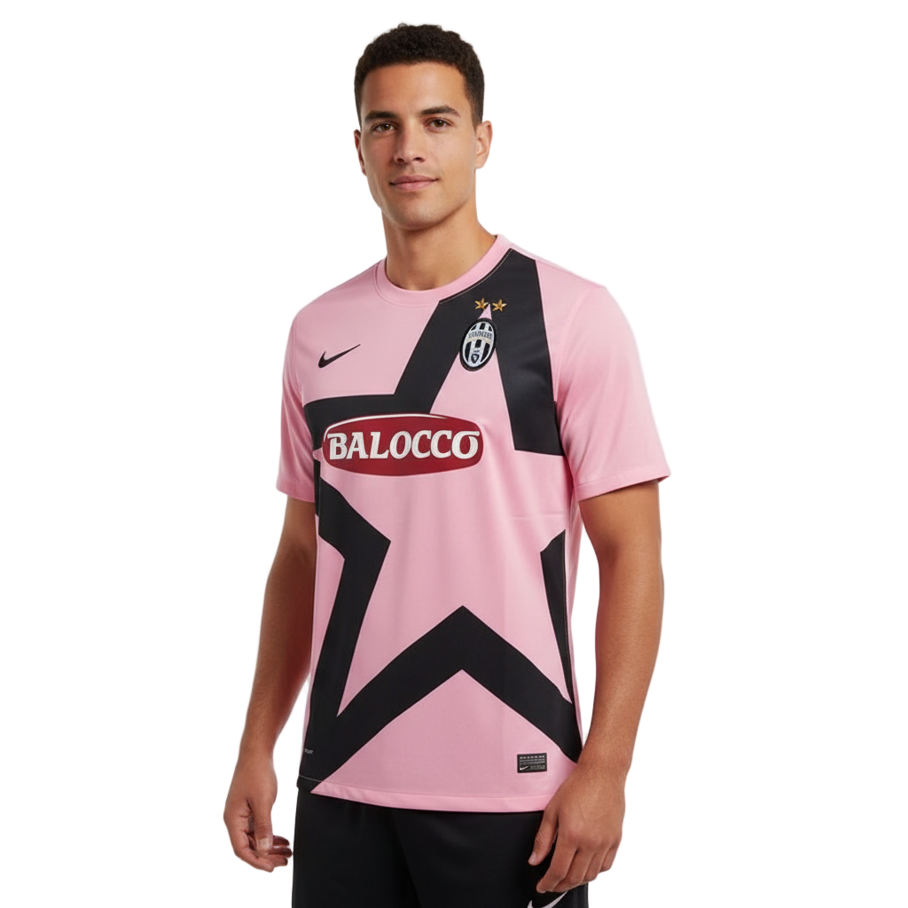 Juventus Pink Away Jersey 2011/2012  Retro Jersey