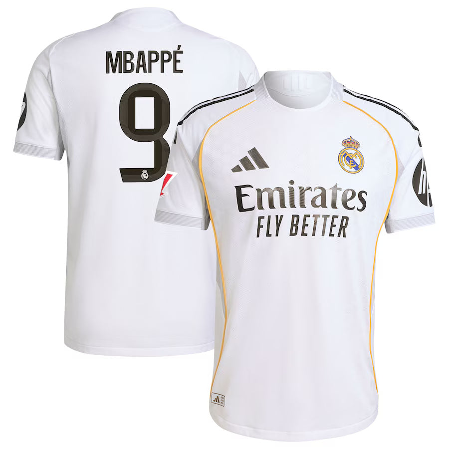 Kylian Mbappé Real Madrid 25/26 Home Jersey