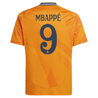 New Real Madrid Away Soccer Jersey 24/25 Men Kylian Mbappe