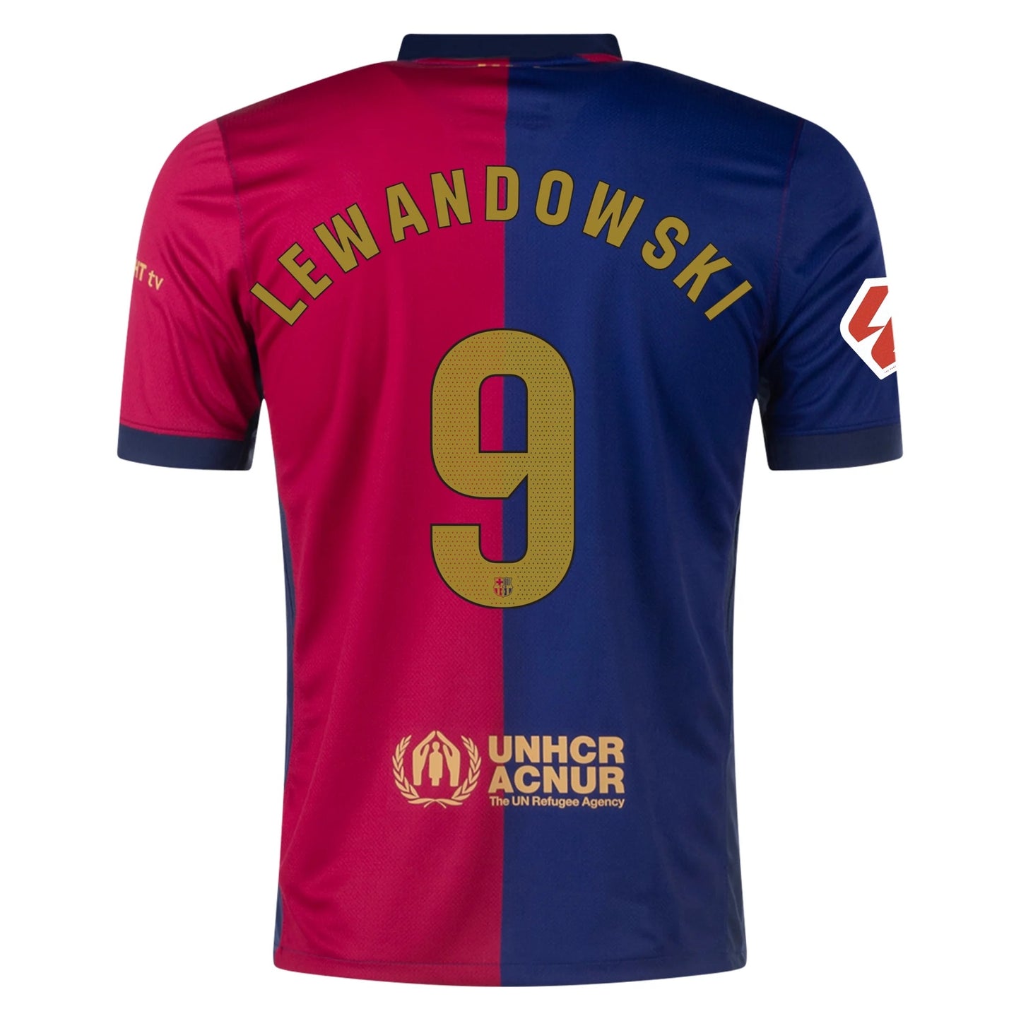 New Barcelona Home Soccer Jersey 24/25 Men Robert Lewandowski