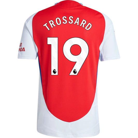 New Arsenal Home Soccer Jersey 24/25 Men Leandro Trossard