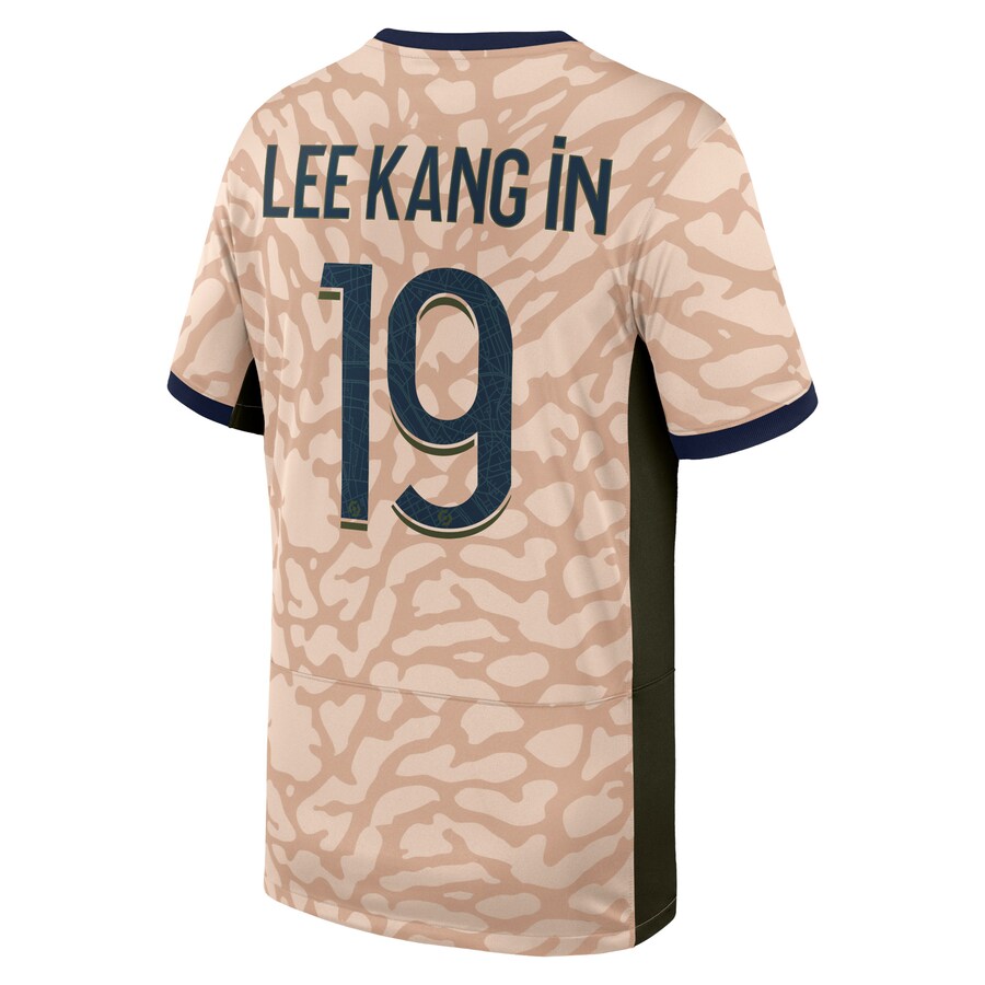 Paris Saint-Germain Fourth Soccer Jersey x jordan 23/24 Men Lee Kang-in