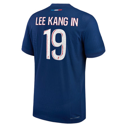 Paris Saint-Germain Home Soccer Jersey 24/25 Men Lee Kang-in