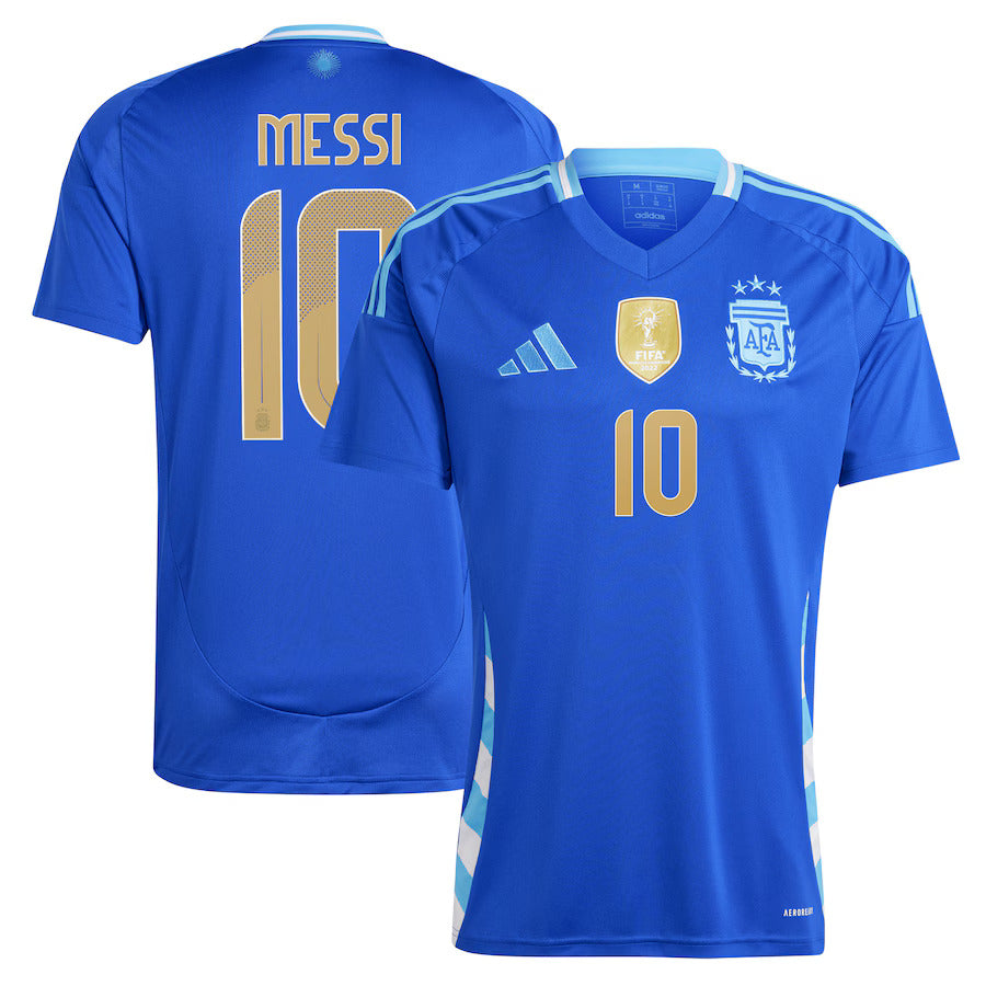 New Argentina Away Soccer Jersey 2024 Men Lionel Messi