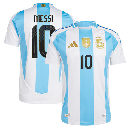 New Argentina Home Soccer Jersey 2024 Men Lionel Messi