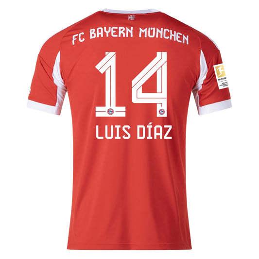 Luis Díaz FC Bayern Munich 25/26 Home Jersey