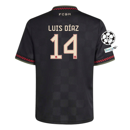 Luis Díaz FC Bayern Munich 25/26 Third Jersey