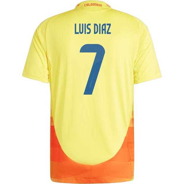 New Colombia Home Soccer Jersey 2024 Men Luis Díaz