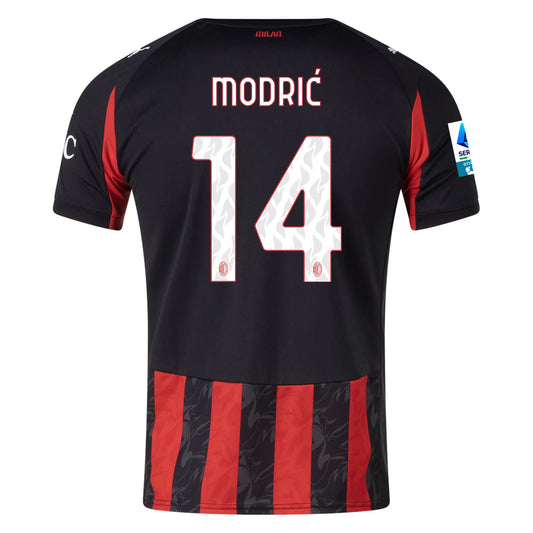 Luka Modrić Ac Milan Home Jersey 25/26