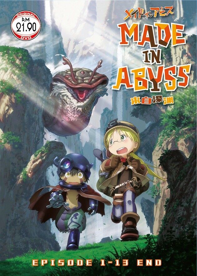 DVD Anime Made In Abyss Complete Series (1-13 End) English Subtitle Region ALL