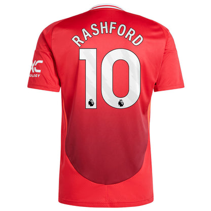 New Manchester United  Home Soccer Jersey 24/25 Marcus Rashford