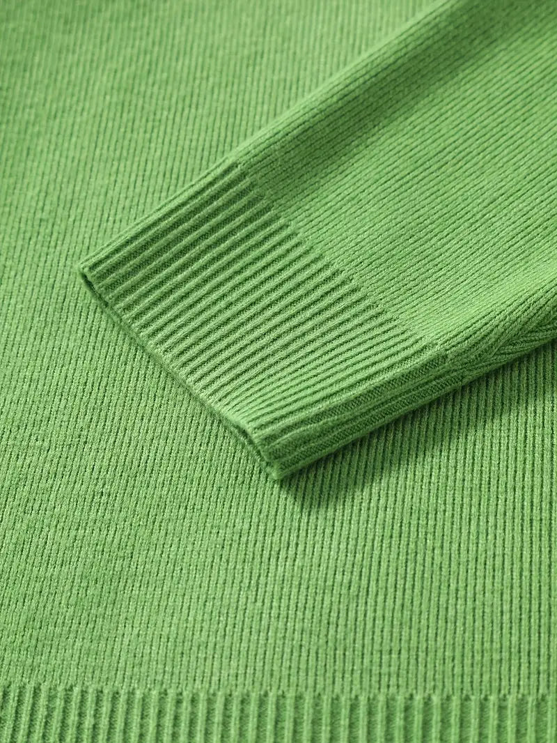 Mens-Casual-Knit-Cardigan-Sweater-in-Green-Color-9.webp