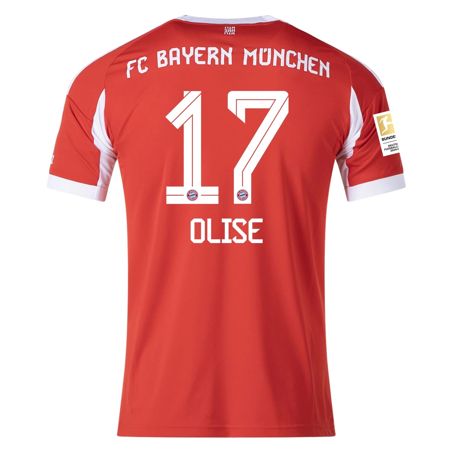 Michael Olise FC Bayern Munich 25/26 Home Jersey