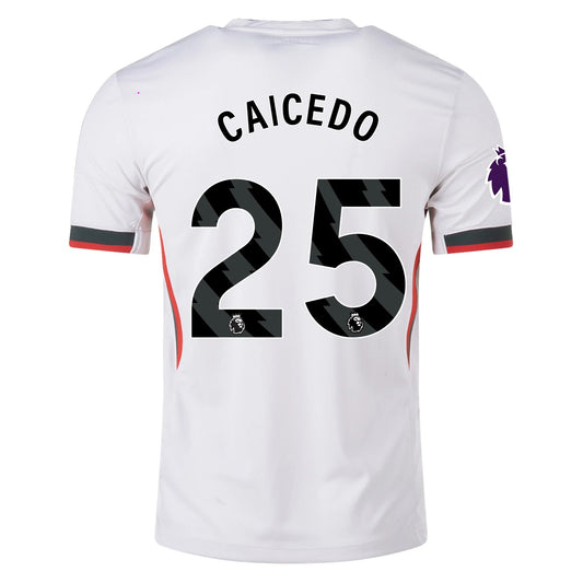 Moisés Caicedo Chelsea 2025/26 Away Jersey
