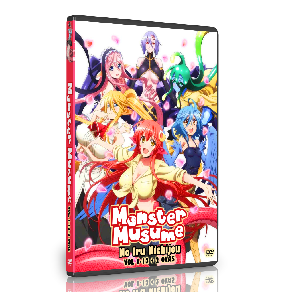 Anime Monster Musume VOL 1-12 + 2 OVAS English Dubbed