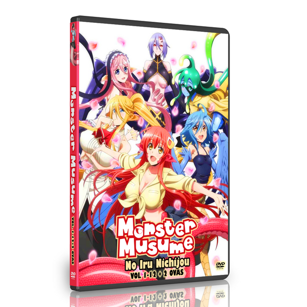 Anime Monster Musume VOL 1-12 + 2 OVAS English Dubbed