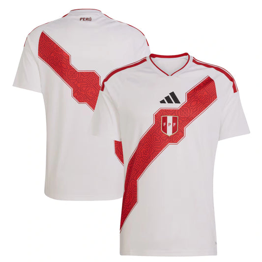 Peru National Team  World Cup 2026 Home Jersey - White