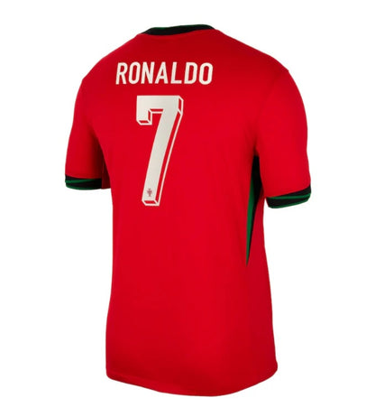 New Portugal Home Soccer Jersey EURO 2024 Men Ronaldo