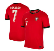 New Portugal Home Soccer Jersey EURO 2024 Men Ronaldo