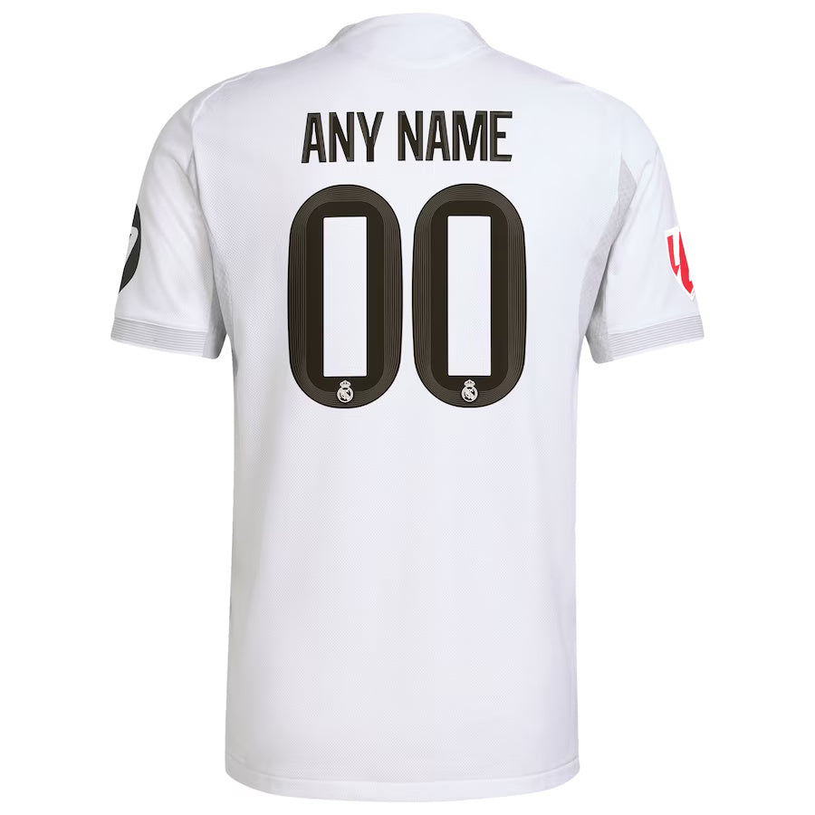 Real Madrid Custom name 25/26 Home Jersey