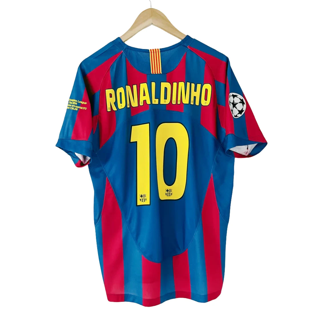 Fc Barcelona Champions league final 2006 Jersey Ronaldinho