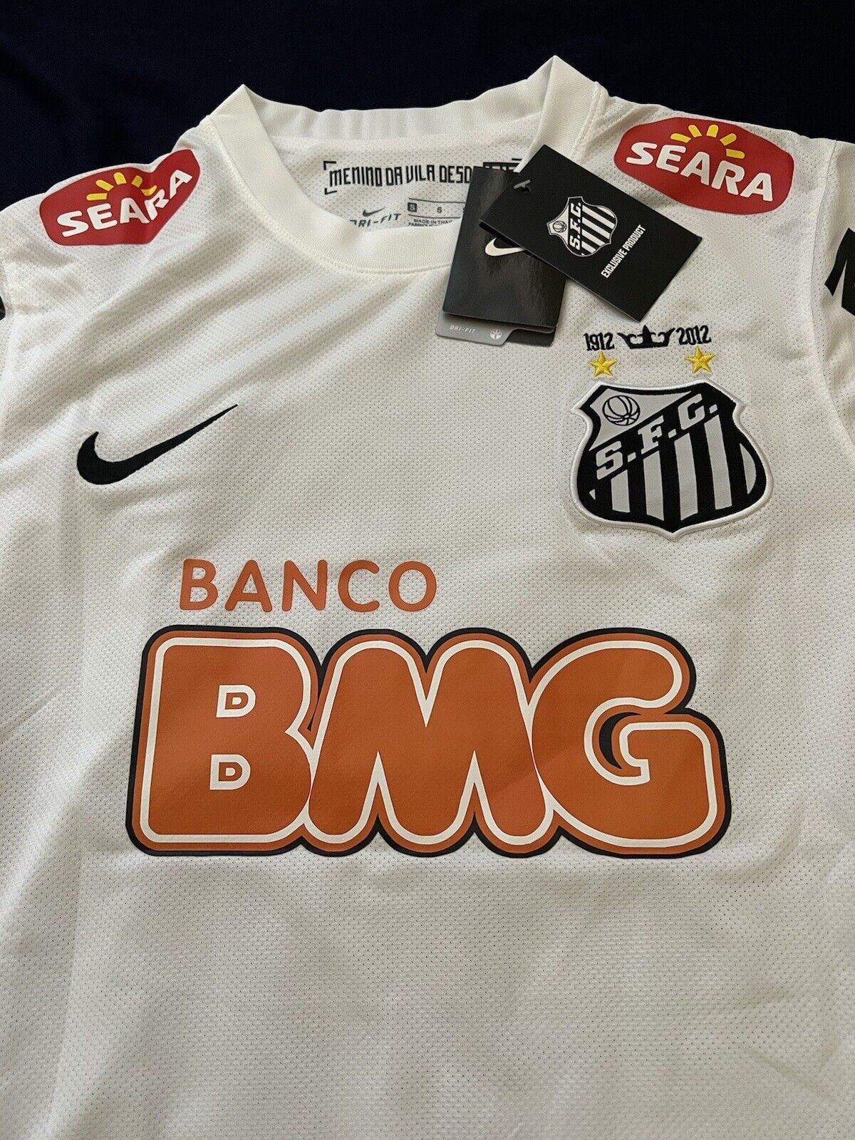 Retro Santos Home Soccer Jersey 2011/2012 Men Adult Neymar Jr