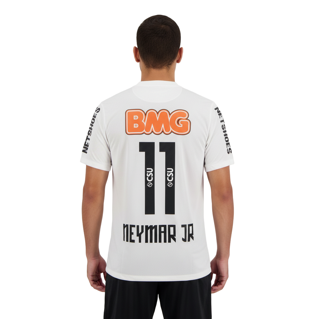 Retro Santos Home Soccer Jersey 2011/2012 Men Adult Neymar Jr