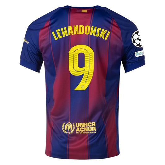 Robert Lewandowski Barcelona Home Jersey 25/26