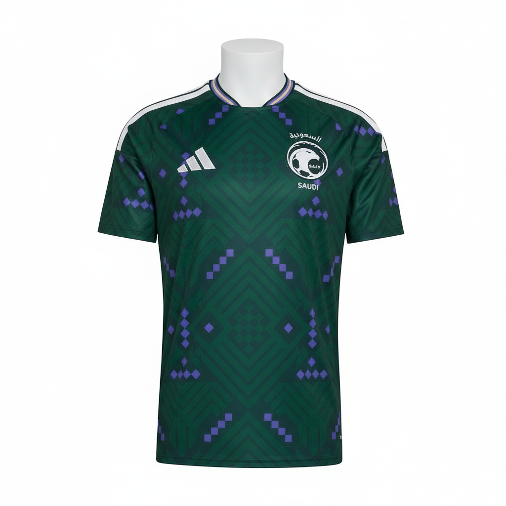 Saudi Arabia National Team World Cup 2026 Home Jersey - Green