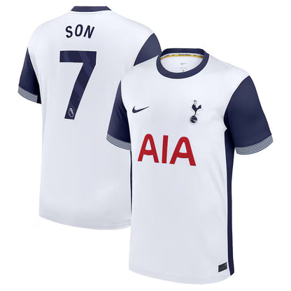 New Tottenham Home Soccer Jersey 24/25 Men Son Heung Min