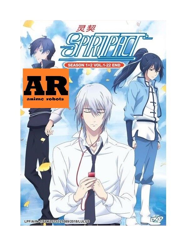 Anime Dvd Spiritpact Season 1+2 (1-22End) English subtitle All region