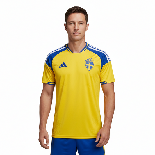 Sweden National Team World Cup 2026 Home Jersey - Yellow