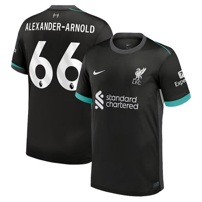 New Liverpool Away Jersey 24/25 Men Trent Alexander-Arnold