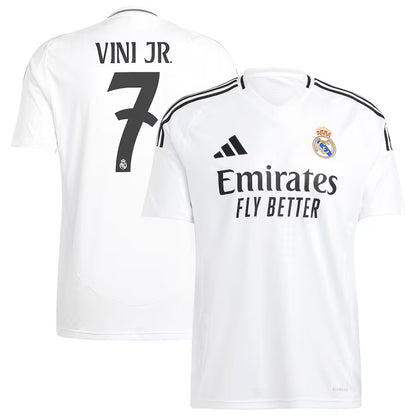 Real Madrid Home Jersey 24/25  Vinicius Junior