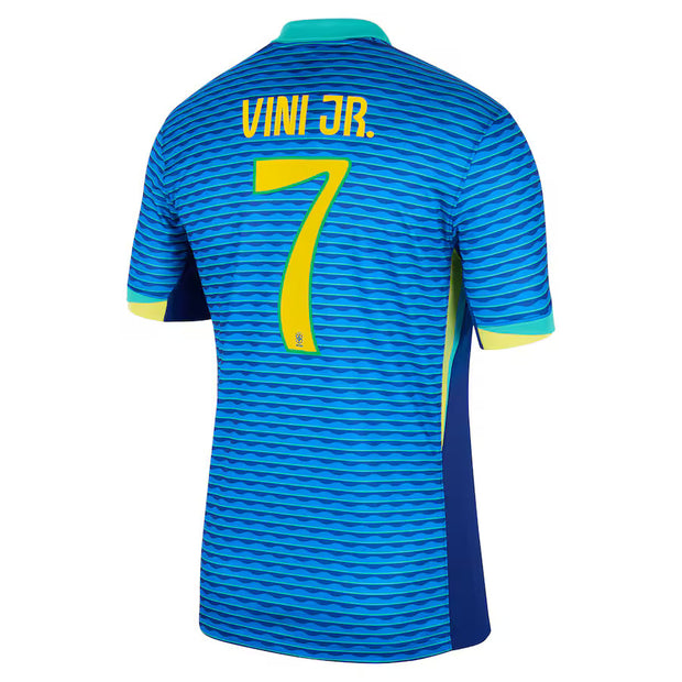 New Brazil Away Soccer Jersey 2024 Men Vini Jr