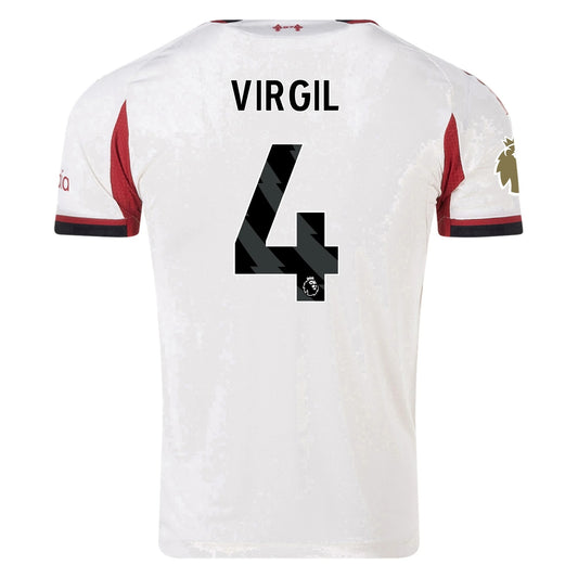 Virgil van Dijk Liverpool Away Jersey 25/26
