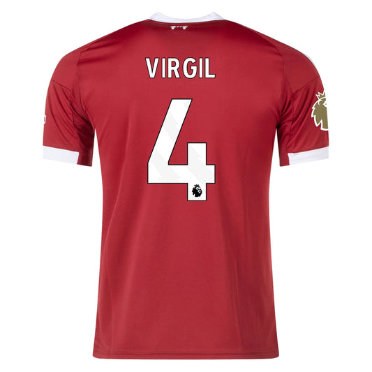 Virgil van Dijk Liverpool Home Jersey 25/26