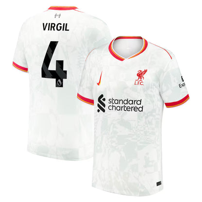 Liverpool Third Soccer Jersey 24/25 Men Virgil van Dijk