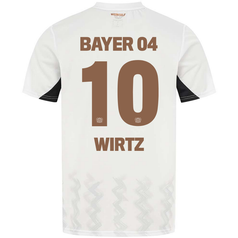 New Bayer Leverkusen Away Soccer Jersey 24/25 Men Florian Wirtz