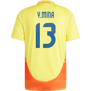 New Colombia Home Soccer Jersey 2024 Men Yerry Mina